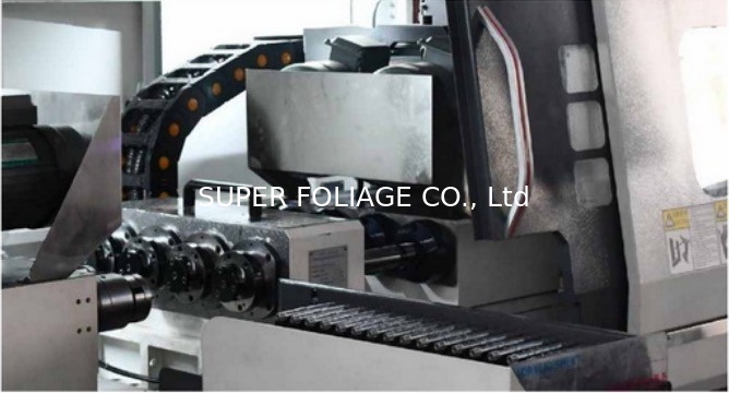 Precision ZK2125*4B/500-S Automobile Piston Pin Special Gun Drill Machine for Central Hole and Outer Chamfer Positioning
